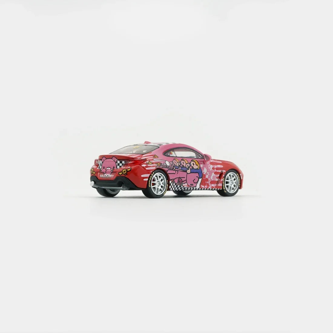 Toyota GR86 X Gloomy Bear Red (Macau GP), 1:64 Scale — image 6