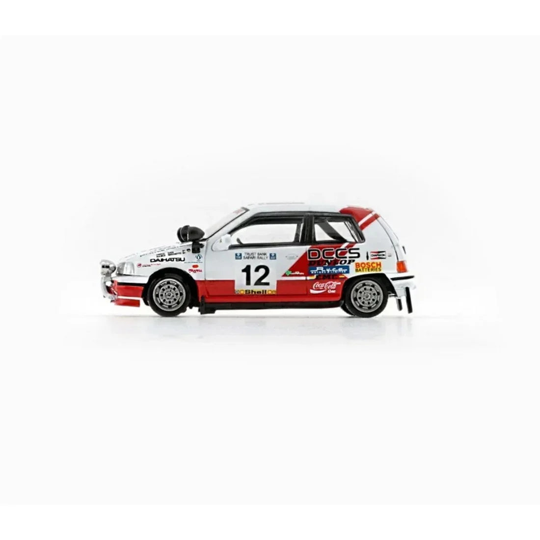 *PRE-ORDER* Daihatsu Charade -The Winner of '92 Safari Rally Group A Class 5 and 3rd of '93 Class 7, 1:64 Scale — image 3