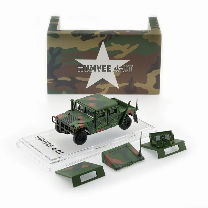 Humvee 4-CT Woodlan Camo with Stand Plate, 1:64 Scale — image 2