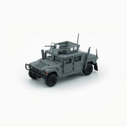 Humvee 4-CT with Stand Plate, 1:64 Scale (Matte Dark Gray) — image 1