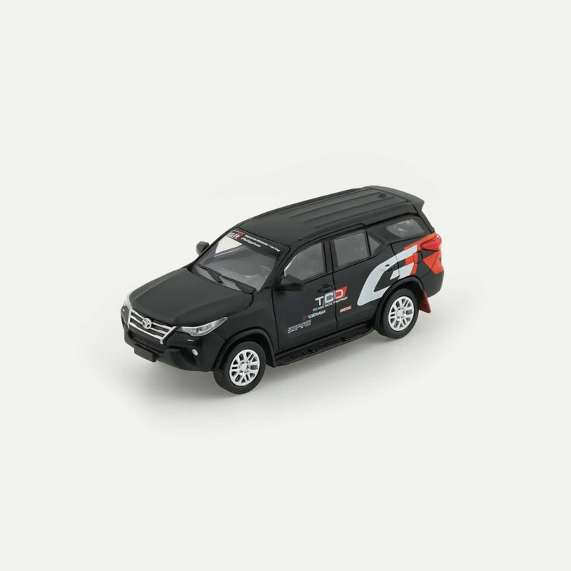 Diecast Toyota Fortuner Gazoo Racing 2018, 1:64 Scale (Matte Black) - Limited to 1200 Pcs — image 2