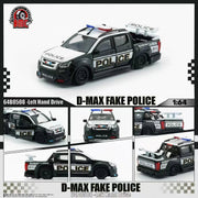 *PRE-ORDER* Isuzu D-Max 2018 - Low Rider Fake POLICE (Canada), 1:64 Scale — image 1