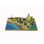 Dioroma City_003 Camp Site Version Orange Tent, 1:64 Scale — image 3