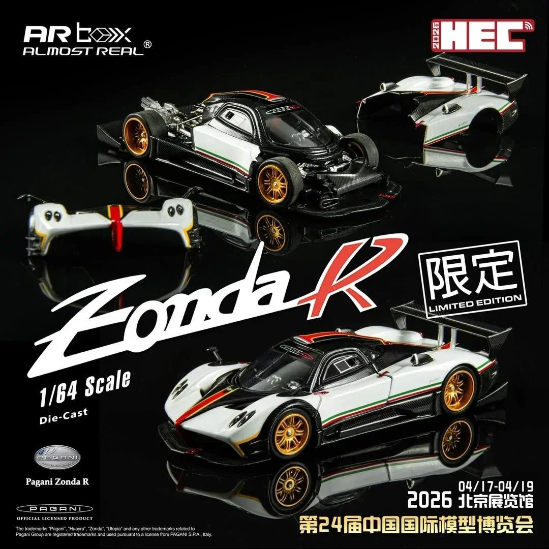 *HEC 2026* Pagani Zonda R, 1:64 Scale (White) — image 1
