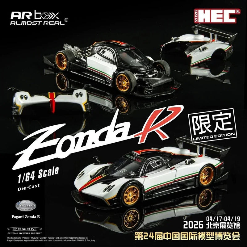 *HEC 2026* Pagani Zonda R, 1:64 Scale (White) — image 1