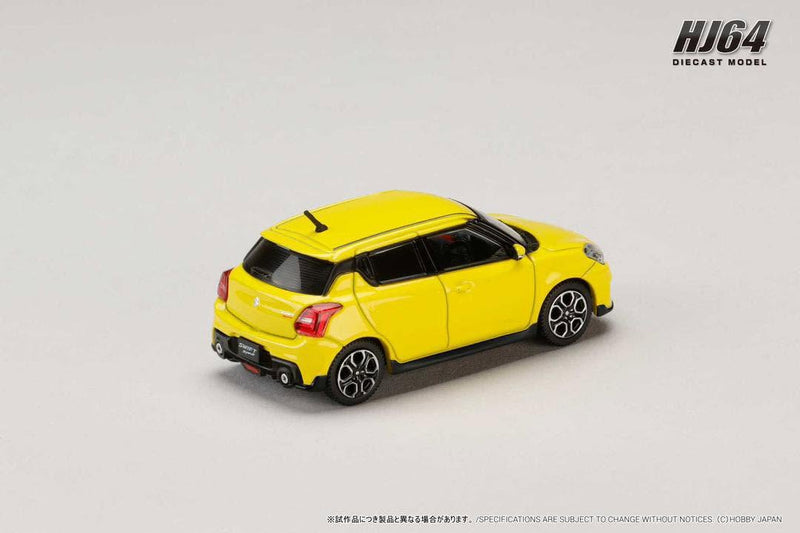Suzuki Swift Sport (ZC32S), 1:64 Scale (Yellow) — image 2