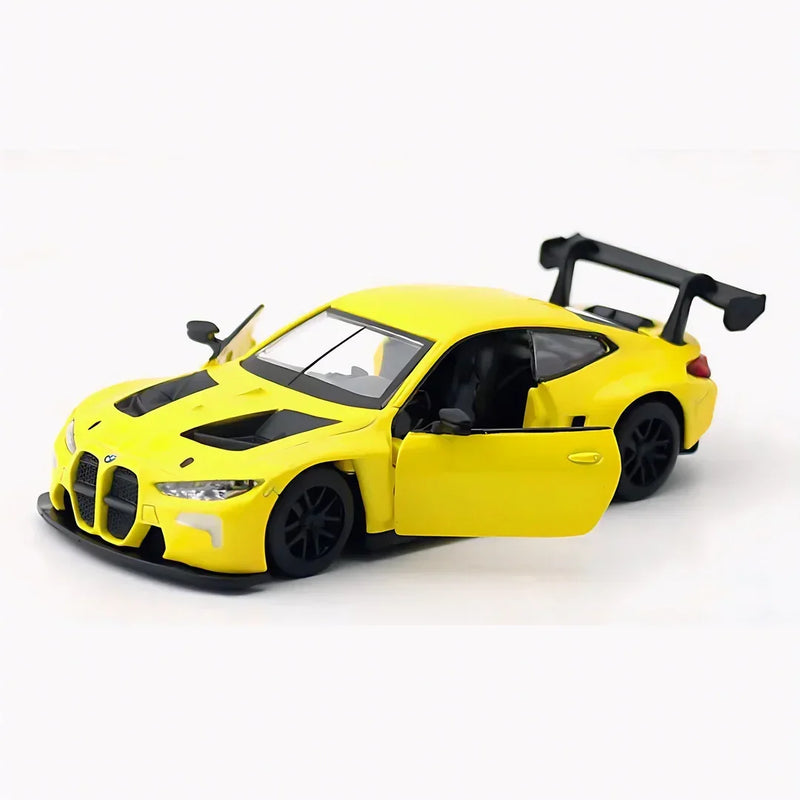 BMW M4 GT3, 1:43 Scale (Yellow) — image 2