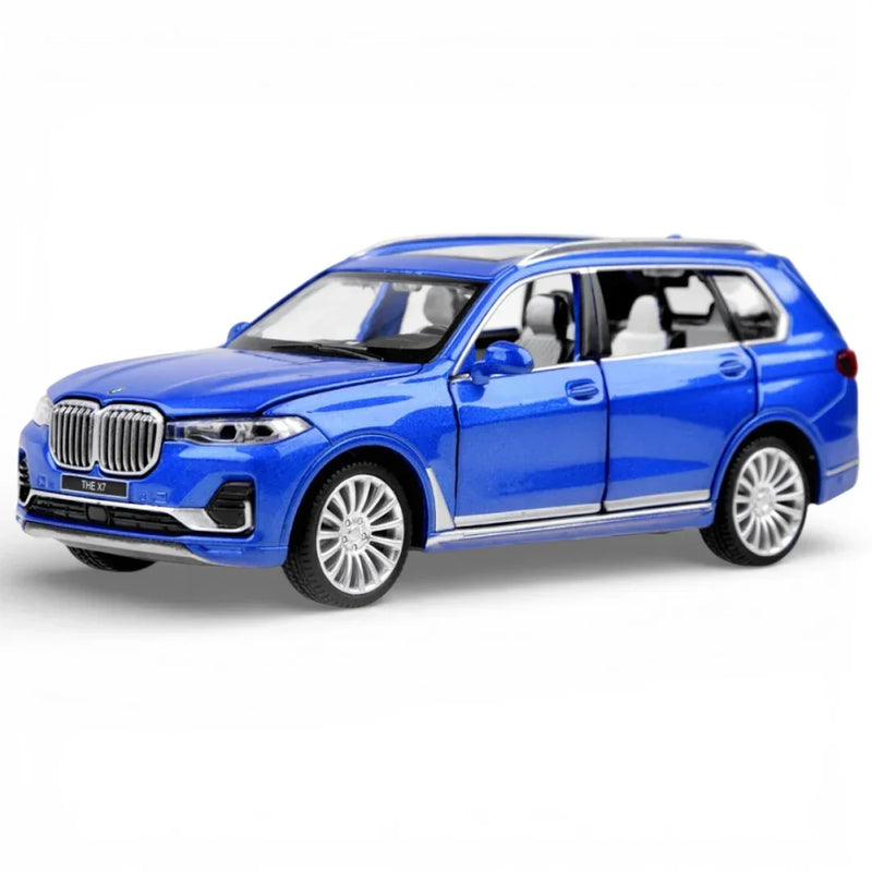 BMW X7, 1:32 Scale (Blue) — image 1