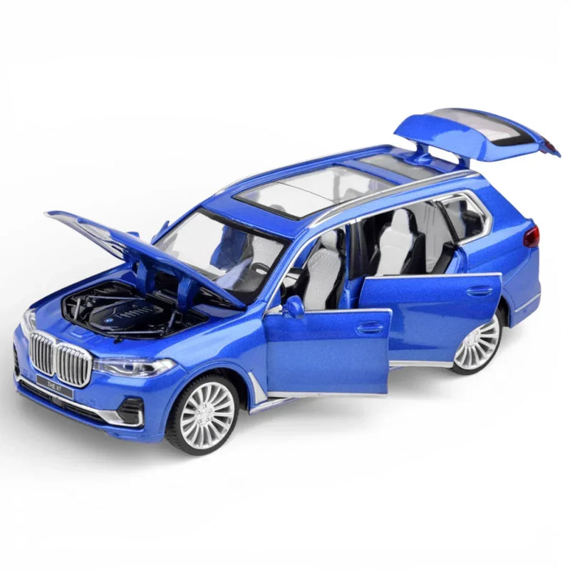 BMW X7, 1:32 Scale (Blue) — image 2
