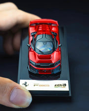 Ferrari F80 Rosso Supercar, 1:64 Scale — image 16