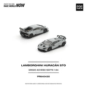 *PRE-ORDER* Lamborghini Huracan STO Grigio Acheso, 1:64 Scale (Matte) — image 2