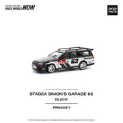 Stagea Simon's Garage 62, 1:64 Scale (Black) — image 1