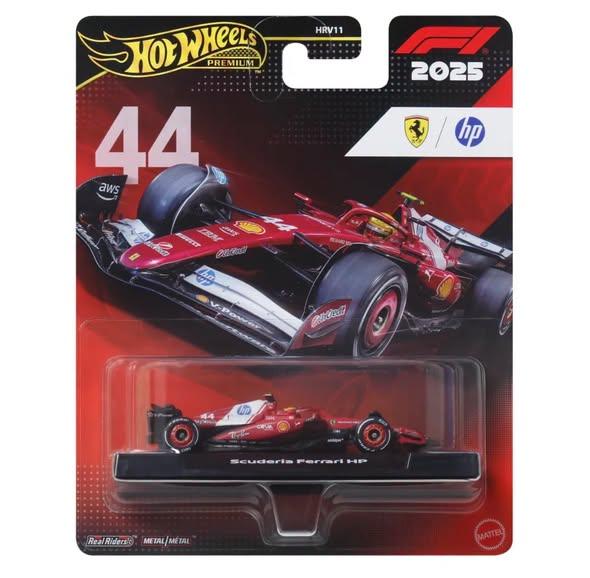 F1 2025 Ferrari HP #44 (Scuderia Ferrari HP), 1:64 Scale (Maroon) — image 1