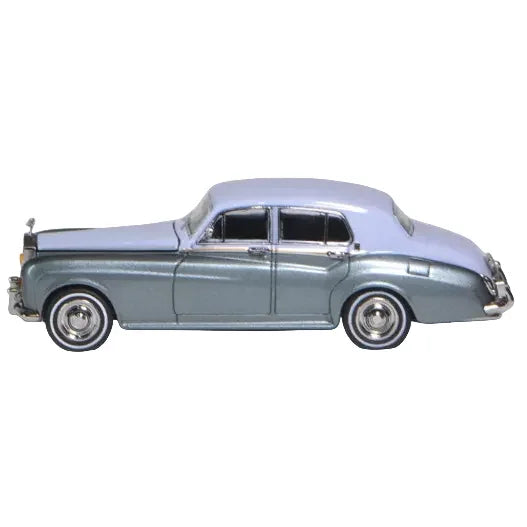 Rolls Royce Silver Cloud III 1965, 1:64 Scale (Blue & Grey) — image 1