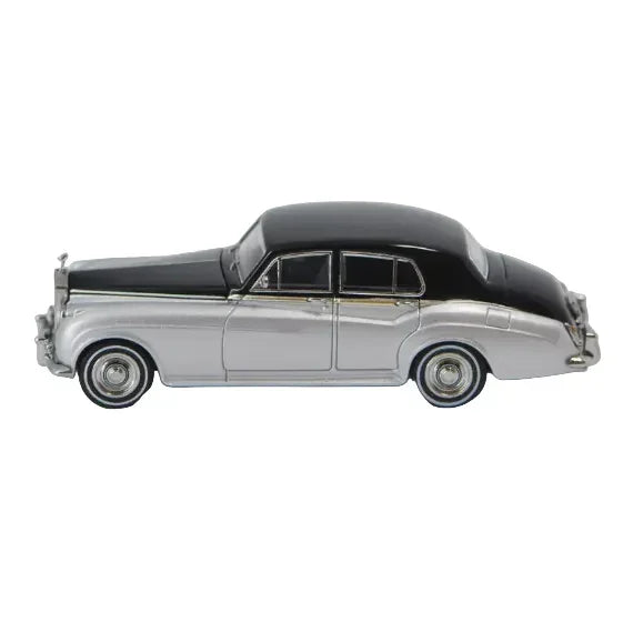 Rolls Royce Silver Cloud 1955, 1:64 Scale (Silver & black) — image 2