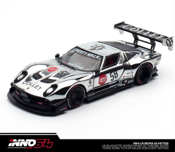 *HKTCS* LB Silhouette Works Miura GT - Hong Kong Toy Car Salon 2026 Event Exclusive (Chance of Chase Car), 1:64 Scale — image 1
