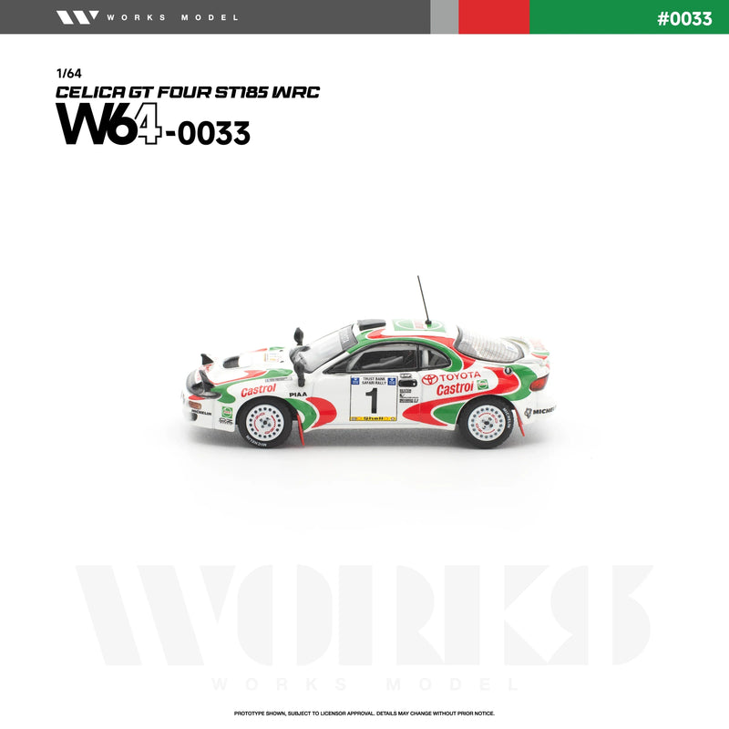 *PRE-ORDER* Toyota Celica GT Four ST185 WRC, 1:64 Scale (White) — image 2