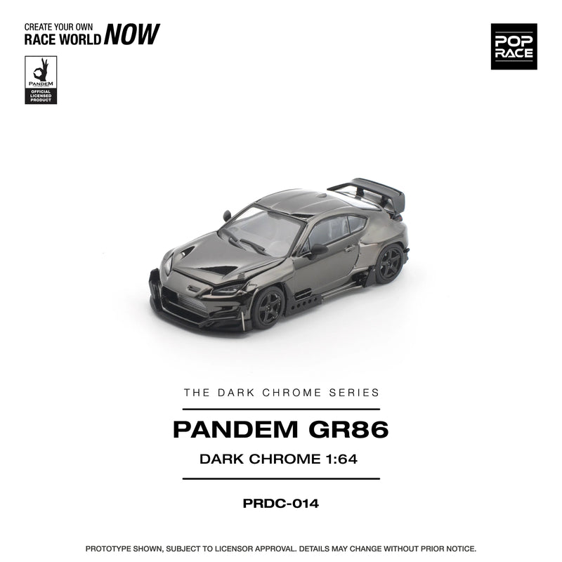 *PRE-ORDER* Pandem GR 86 Dark Chrome, 1:64 Scale — image 2
