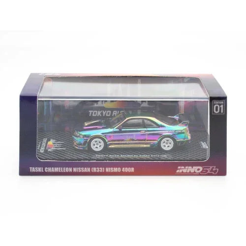 Nissan Skyline GT-R (R33) Nismo 400R Tokyo Auto Salon Kuala Lumpur Exclusive Edition 2024, 1:64 Scale (Chameleon) — image 7