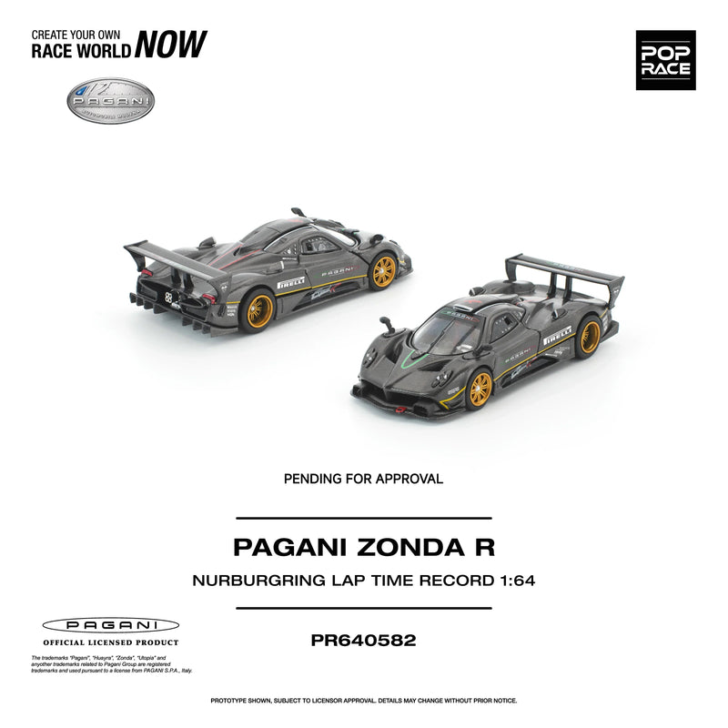 *PRE-ORDER* Pagani Zonda R Nurburgring LAP Time Record, 1:64 Scale — image 1