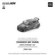 *PRE-ORDER* Pandem GR Yaris, 1:64 Scale (Dark Chrome) — image 1