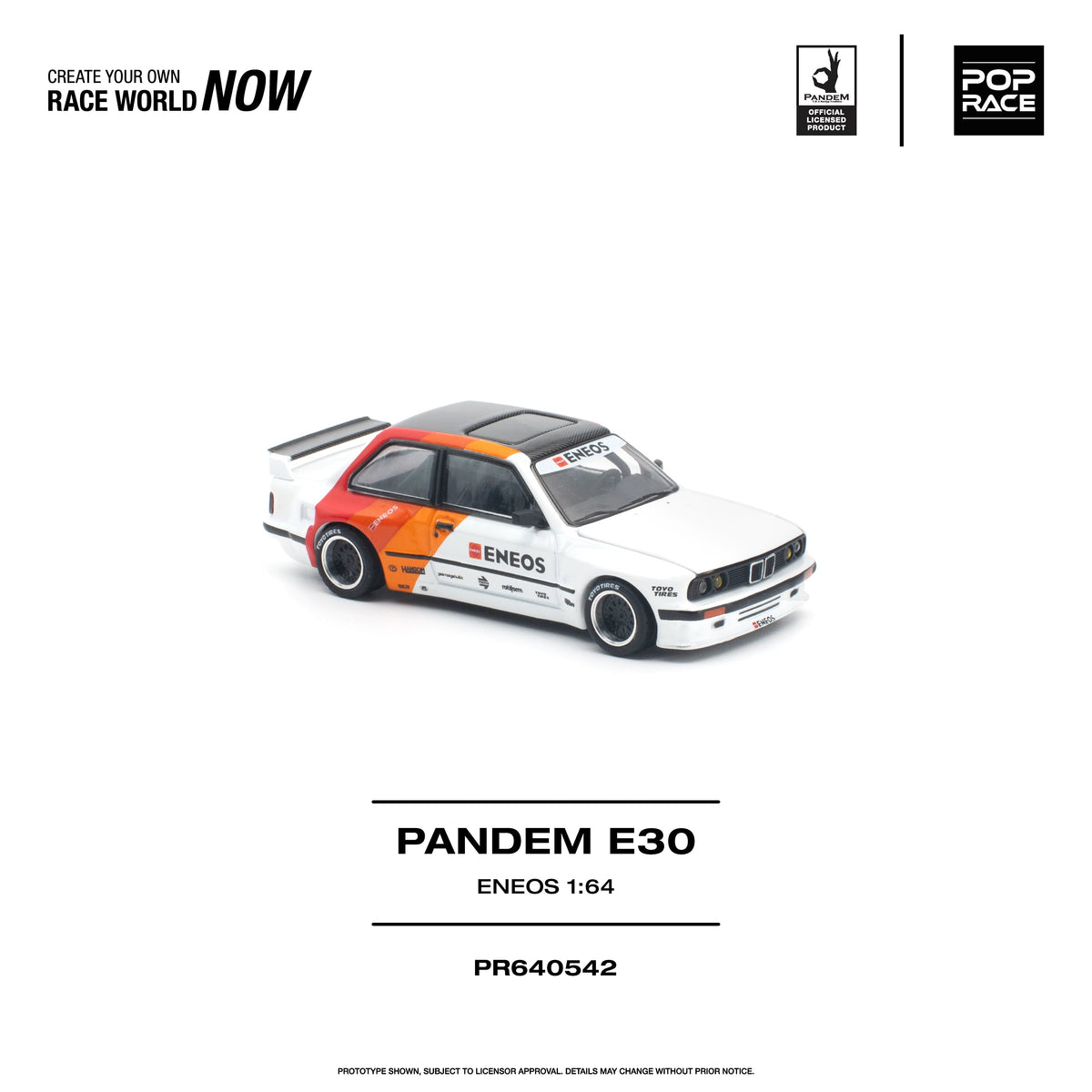 *PRE-ORDER* PANDEM E30 ENEOS, 1:64 Scale — image 2