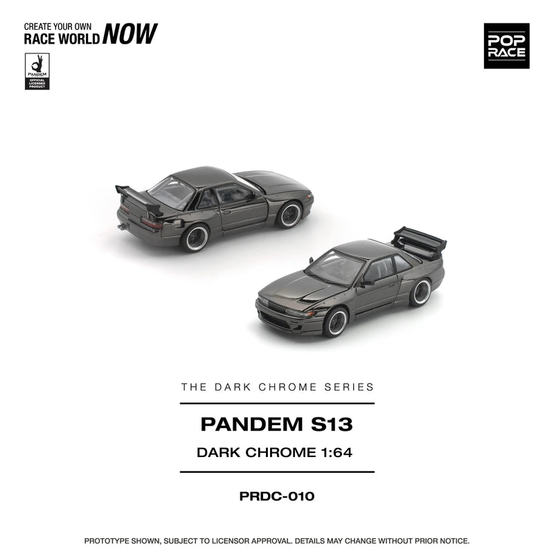 *PRE-ORDER* Pandem S13, 1:64 Scale (Dark Chrome) — image 2