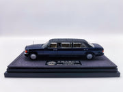*HEC 2026* Mercedes S-Class W126 44" Limosine Trasco 1000SEL, 1:64 Scale (Blue) — image 3