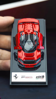 Ferrari F80 Rosso Supercar, 1:64 Scale — image 15