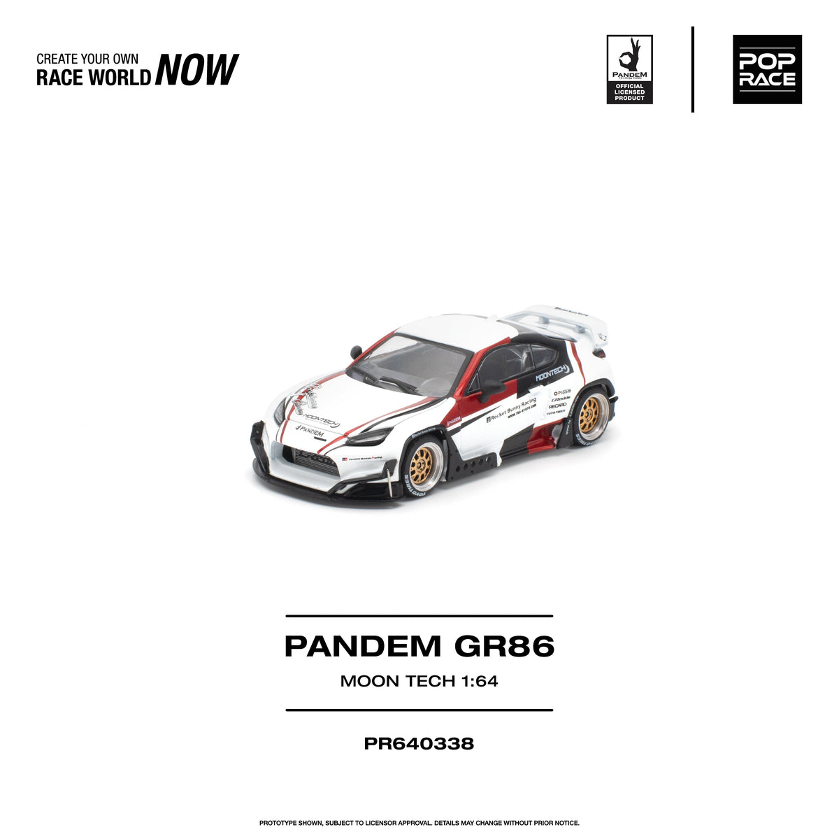 *PRE-ORDER* PANDEM GR 86 MOONTECH, 1:64 Scale — image 3