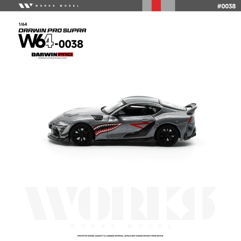 *PRE-ORDER* Darwin Pro Supra, 1:64 Scale (Carbon Grey) — image 2