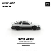 *PRE-ORDER* RWB AE86, 1:64 Scale (White Black) — image 5