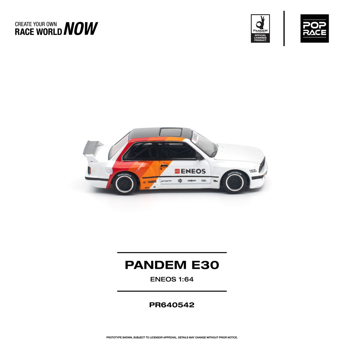 *PRE-ORDER* PANDEM E30 ENEOS, 1:64 Scale — image 3
