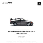 Mitsubishi Lancer Evolution IV Dark Grey, 1:64 Scale (Grey) — image 5