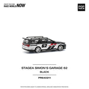 Stagea Simon's Garage 62, 1:64 Scale (Black) — image 4
