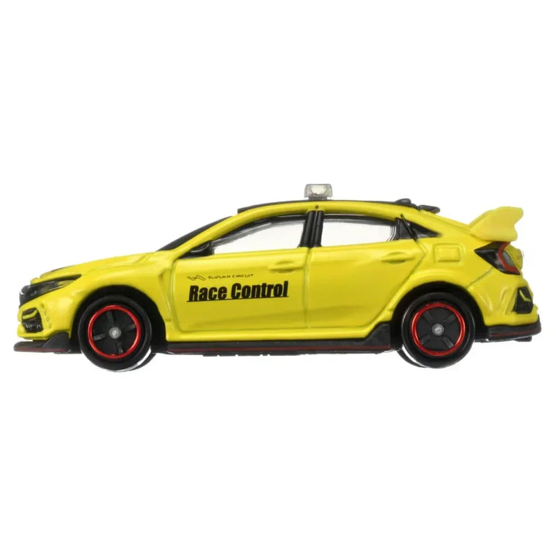 Tomica No.120 Honda Civic Type R Race Control Car, 1:64 Scale (Yellow) — image 2