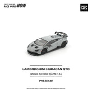 *PRE-ORDER* Lamborghini Huracan STO Grigio Acheso, 1:64 Scale (Matte) — image 1