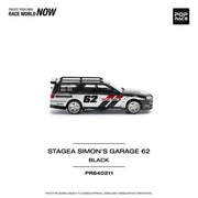 Stagea Simon's Garage 62, 1:64 Scale (Black) — image 5
