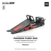*PRE-ORDER* Pandem Fuso 300 Flatbed Transporter Advan,1:64 Scale — image 4