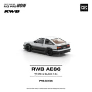 *PRE-ORDER* RWB AE86, 1:64 Scale (White Black) — image 3