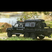 *PRE-ORDER* Land Cruiser LC79Double Cabin, 6x6 Off-Load Light Pickup, 1:64 Scale (Black) — image 2