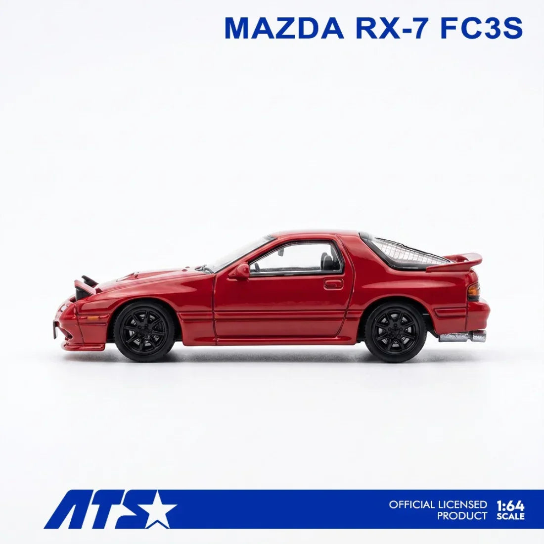 Mazda RX-7 FC3S, 1:64 Scale (Red) — image 3