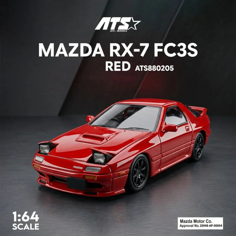 Mazda RX-7 FC3S, 1:64 Scale (Red) — image 1