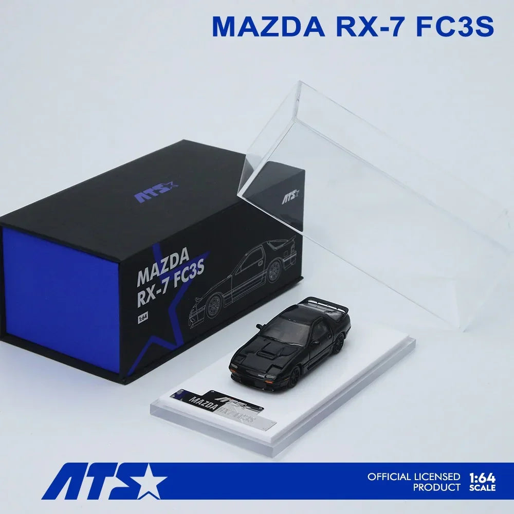 Mazda RX-7 FC3S, 1:64 Scale (Black) — image 8