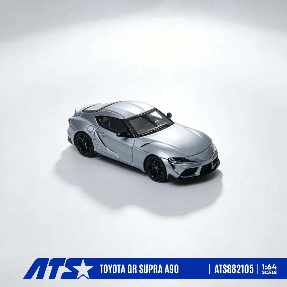 *PRE-ORDER* Toyota GR SUPRA A90 - Matte, 1:64 Scale (Silver Blue) — image 7