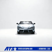 *PRE-ORDER* Toyota GR SUPRA A90 - Matte, 1:64 Scale (Silver Blue) — image 4