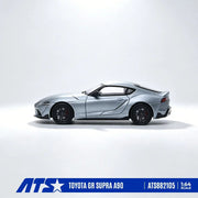 *PRE-ORDER* Toyota GR SUPRA A90 - Matte, 1:64 Scale (Silver Blue) — image 3