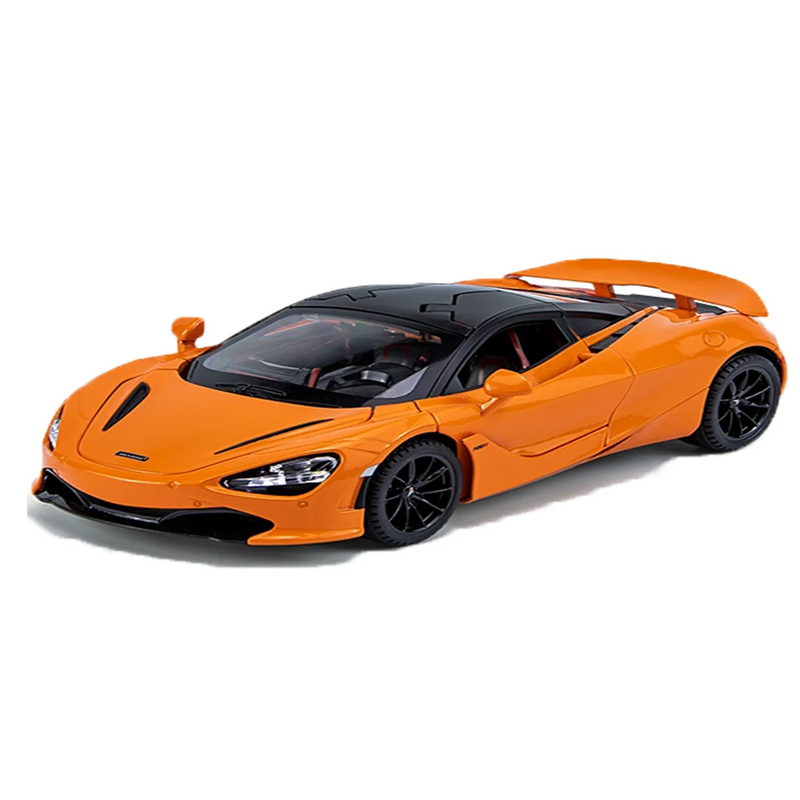 McLaren 720S - Light, Sound with Openable Doors, 1:24 Scale (Orange) — image 1