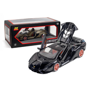 Lamborghini Lightning - Light, Sound with Openable Doors, 1:24 Scale (Black) — image 1