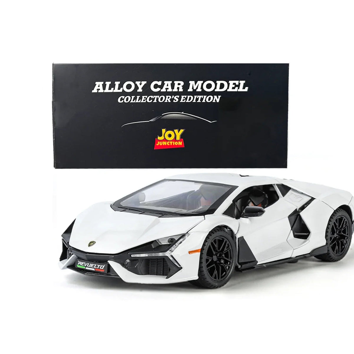Lamborghini Daniel Street - Light, Sound with Openable Doors, 1:24 Scale (White) — image 1